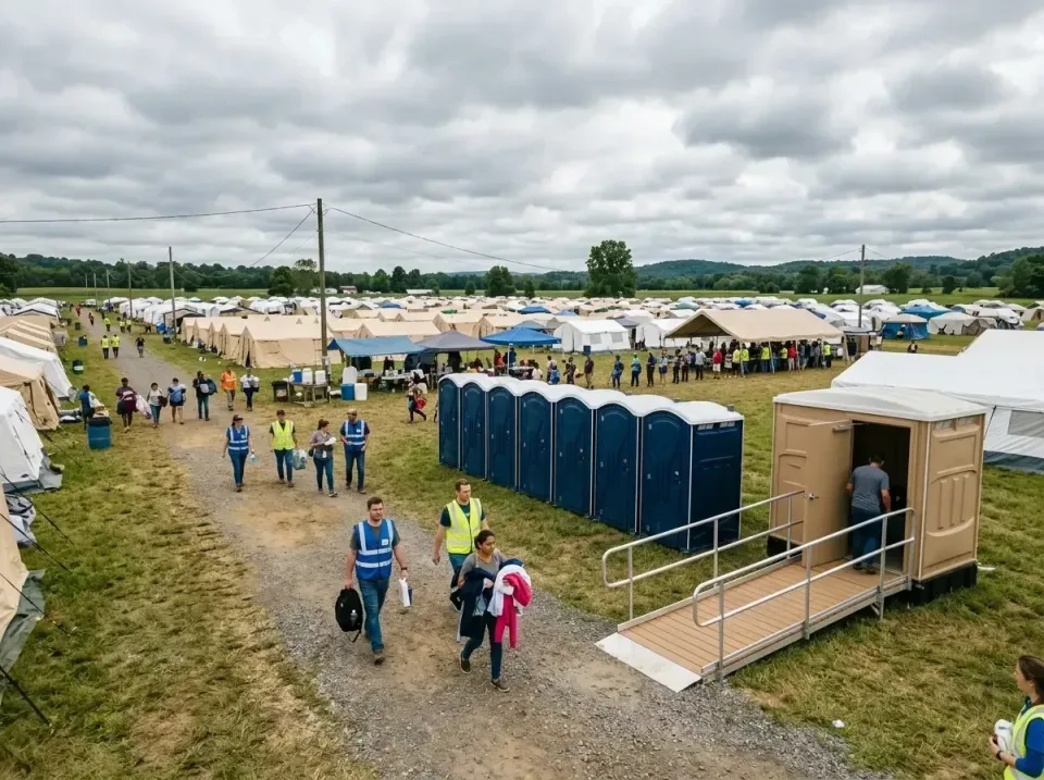disaster-relief-camp-restrooms-010 — frequently asked questions, Dumpster & Portable Bathrooms Rental in Burlington, KS